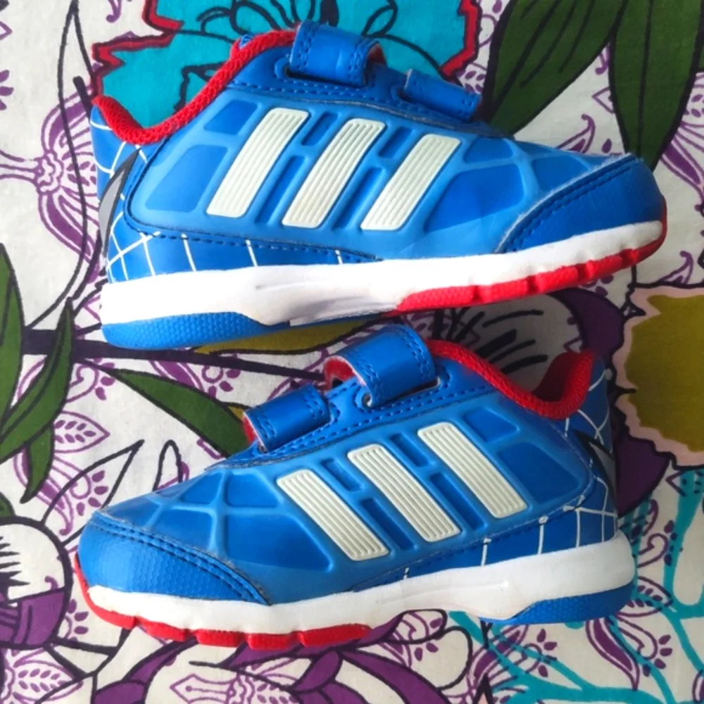 Adidas Disney Spiderman Toddler Shoes - Picture 4 of 13